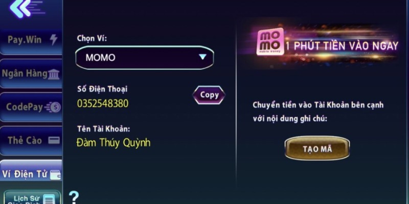 Giới thiệu chung về nạp tiền 789Club